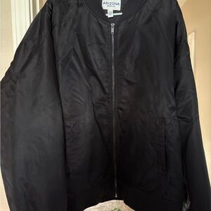 Arizona Jean Company Black Bomber Jacket